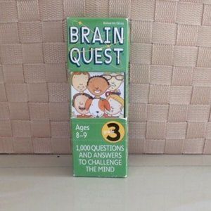 Brain Quest Grade 3 1,000 questions booklets.